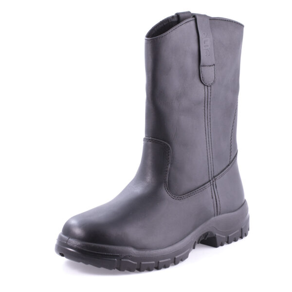 حذاء سلامة اسود بدون رباط موديل 59685