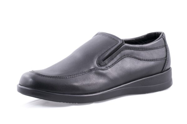 Black Leather Shoes - Model 967615
