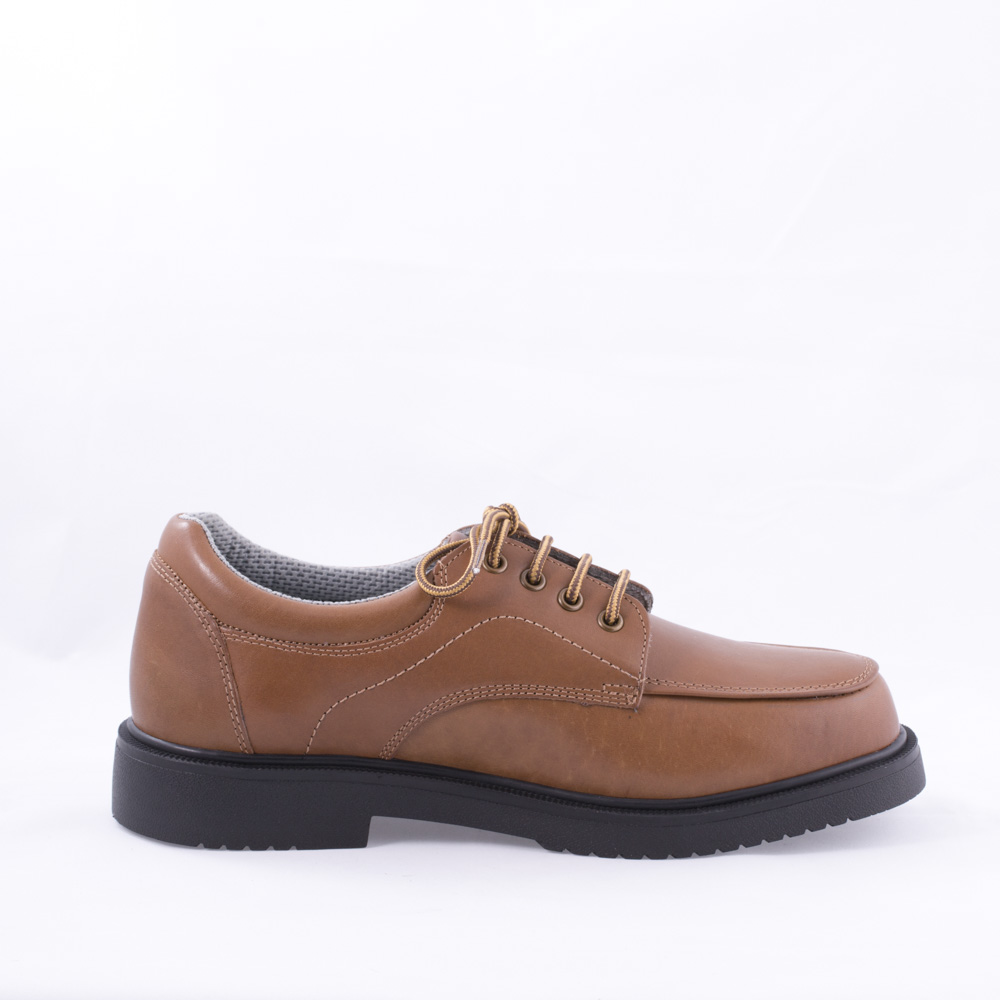 حذاء سلامة بني برباط مع أربع فتحات مستديره موديل 86657 - Image 2