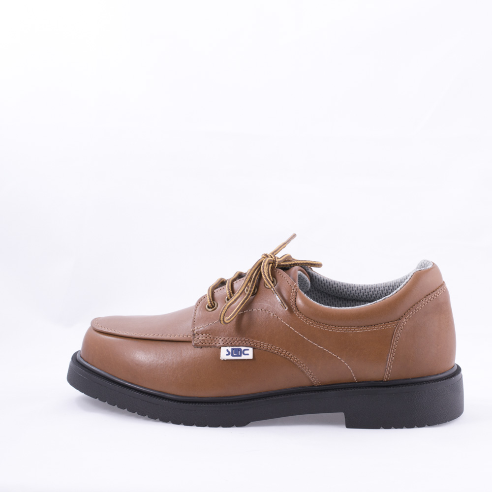 حذاء سلامة بني برباط مع أربع فتحات مستديره موديل 86657 - Image 3