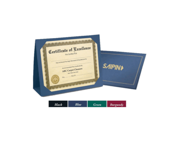 غلاف شهادة شكر و تقدير