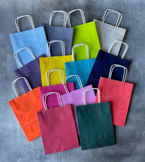 Colored Paper Bags