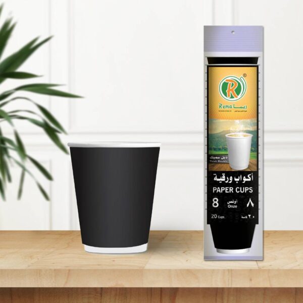 اكواب ورقية