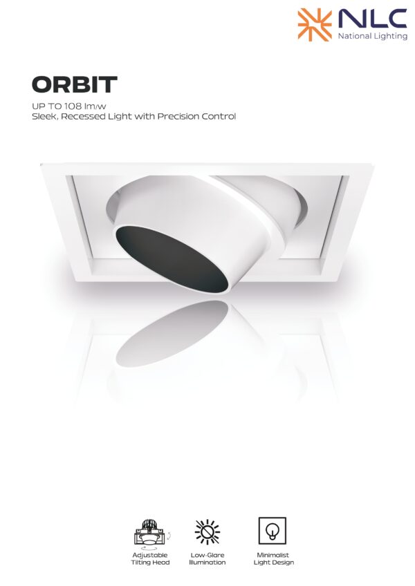 ORBIT - Adjustable Recessed Downlight