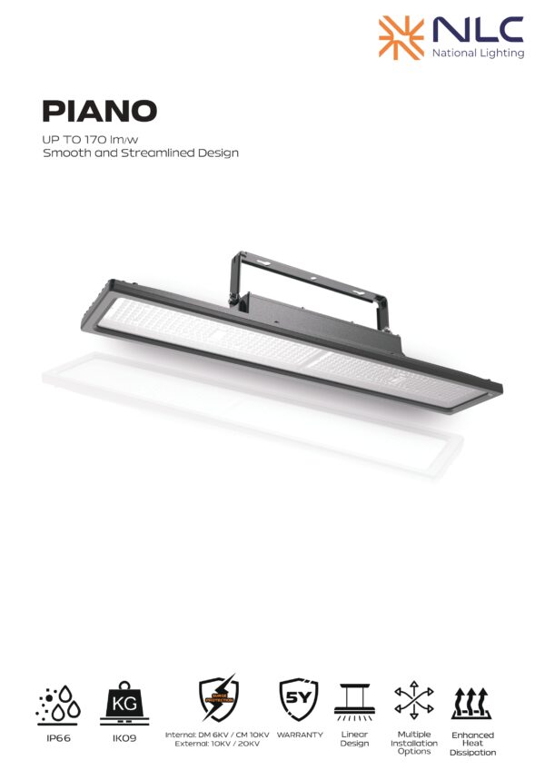 PIANO - Linear High Bay Light