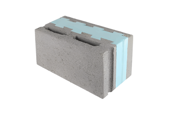 Serrated Insulated Volcanic Block