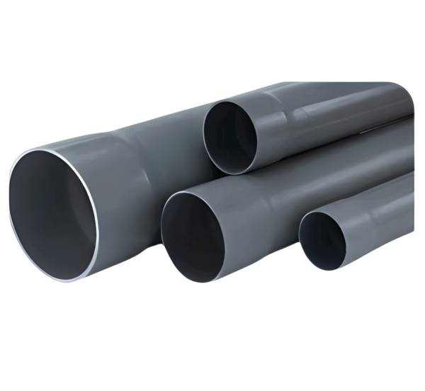 قنوات uPVC كهربائية مطابقة للمواصفة DIN 8061 / 8062 – الفئة 4